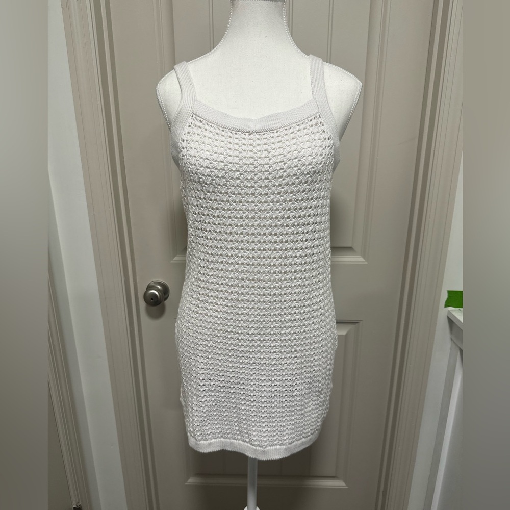 Madewell Ivory Knit Dress
